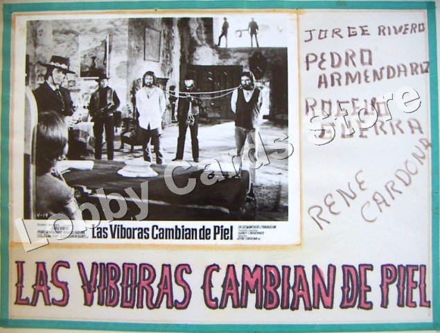 JORGE RIVERO / LAS VIVORAS CAMBIEN DE PIEL / CON FOTO